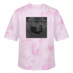 Футболки тай-дай оверсайз FATLINE