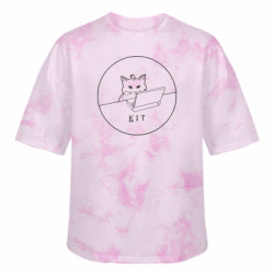 Футболки тай-дай оверсайз FATLINE