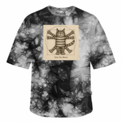 Футболки тай-дай оверсайз FATLINE - FATLINE