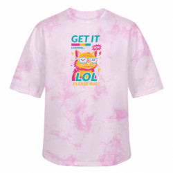 Футболки тай-дай оверсайз FATLINE - FATLINE