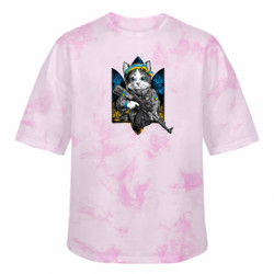 Футболки тай-дай оверсайз FATLINE - FATLINE