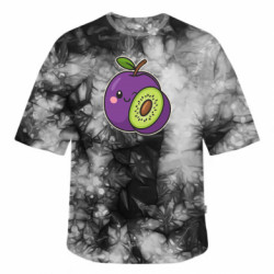 Футболки тай-дай оверсайз FATLINE - FATLINE