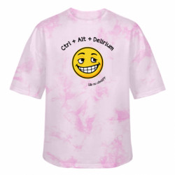 Футболки тай-дай оверсайз FATLINE - FATLINE