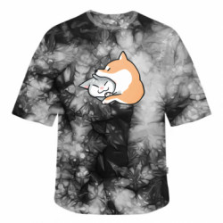 Футболки тай-дай оверсайз FATLINE