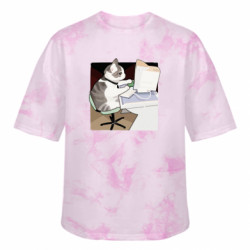 Футболки тай-дай оверсайз FATLINE