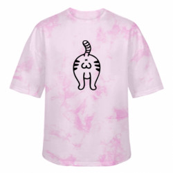 Футболки тай-дай оверсайз FATLINE - FATLINE