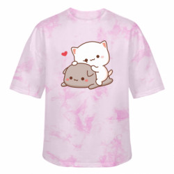 Футболки тай-дай оверсайз FATLINE - FATLINE