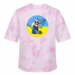 Футболки тай-дай оверсайз FATLINE - FATLINE