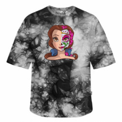 Футболки тай-дай оверсайз FATLINE - FATLINE