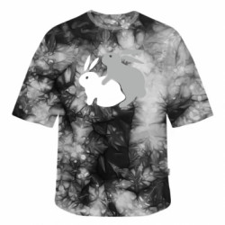 Футболки тай-дай оверсайз FATLINE - FATLINE