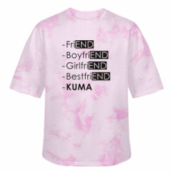 Футболки тай-дай оверсайз FATLINE - FATLINE