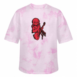 Футболка тай-дай оверсайз FATLINE Ікуйо Кіта - FATLINE Футболка тай-дай оверсайз FATLINE Ікуйо Кіта