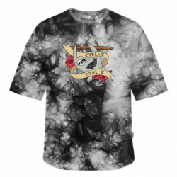 Футболки тай-дай оверсайз FATLINE