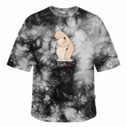 Футболки тай-дай оверсайз FATLINE - FATLINE