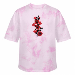 Футболки тай-дай оверсайз FATLINE