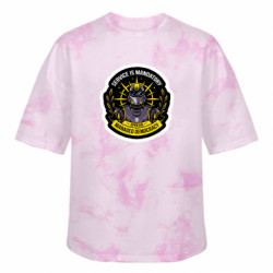 Футболки тай-дай оверсайз FATLINE