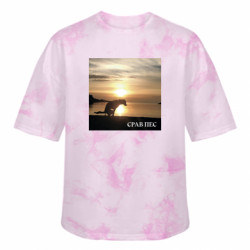 Футболки тай-дай оверсайз FATLINE - FATLINE