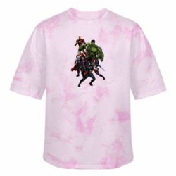 Футболки тай-дай оверсайз FATLINE