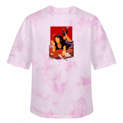 Футболки тай-дай оверсайз FATLINE - FATLINE