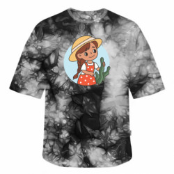 Футболки тай-дай оверсайз FATLINE - FATLINE