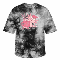 Футболки тай-дай оверсайз FATLINE - FATLINE