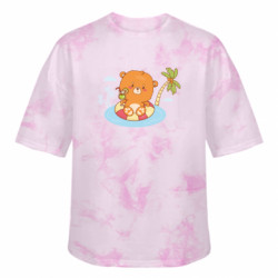 Футболки тай-дай оверсайз FATLINE - FATLINE