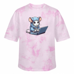 Футболки тай-дай оверсайз FATLINE - FATLINE