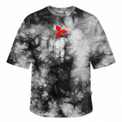 Футболки тай-дай оверсайз FATLINE - FATLINE