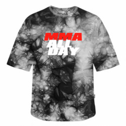 Футболки тай-дай оверсайз FATLINE - FATLINE