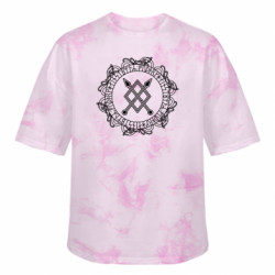 Футболки тай-дай оверсайз FATLINE