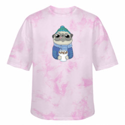 Футболки тай-дай оверсайз FATLINE