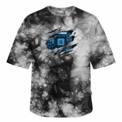 Футболки тай-дай оверсайз FATLINE - FATLINE