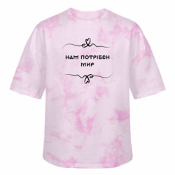 Футболки тай-дай оверсайз FATLINE