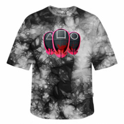 Футболки тай-дай оверсайз FATLINE - FATLINE