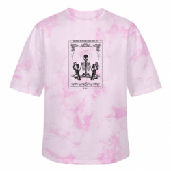 Футболки тай-дай оверсайз FATLINE