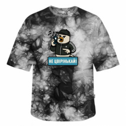 Футболки тай-дай оверсайз FATLINE