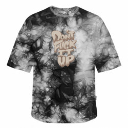 Футболки тай-дай оверсайз FATLINE