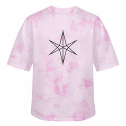 Футболки тай-дай оверсайз FATLINE