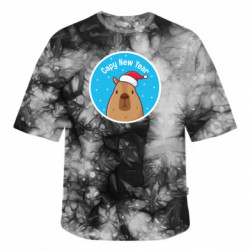 Футболки тай-дай оверсайз FATLINE - FATLINE