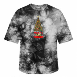 Футболки тай-дай оверсайз FATLINE - FATLINE