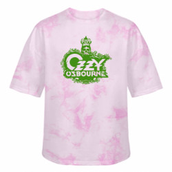 Футболка тай-дай оверсайз FATLINE Оззи Озборн - FATLINE Футболка тай-дай оверсайз FATLINE Оззи Озборн