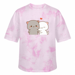 Футболки тай-дай оверсайз FATLINE - FATLINE