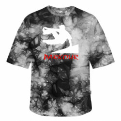 Футболки тай-дай оверсайз FATLINE