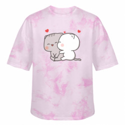 Футболки тай-дай оверсайз FATLINE - FATLINE