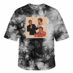 Футболки тай-дай оверсайз FATLINE - FATLINE