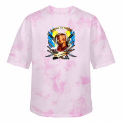 Футболки тай-дай оверсайз FATLINE