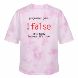 Футболки тай-дай оверсайз FATLINE - FATLINE