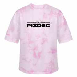 Футболки тай-дай оверсайз FATLINE - FATLINE