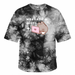 Футболки тай-дай оверсайз FATLINE