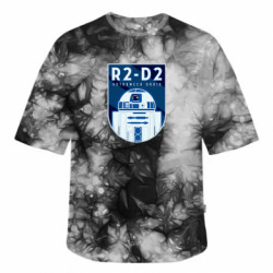 Футболки тай-дай оверсайз FATLINE - FATLINE